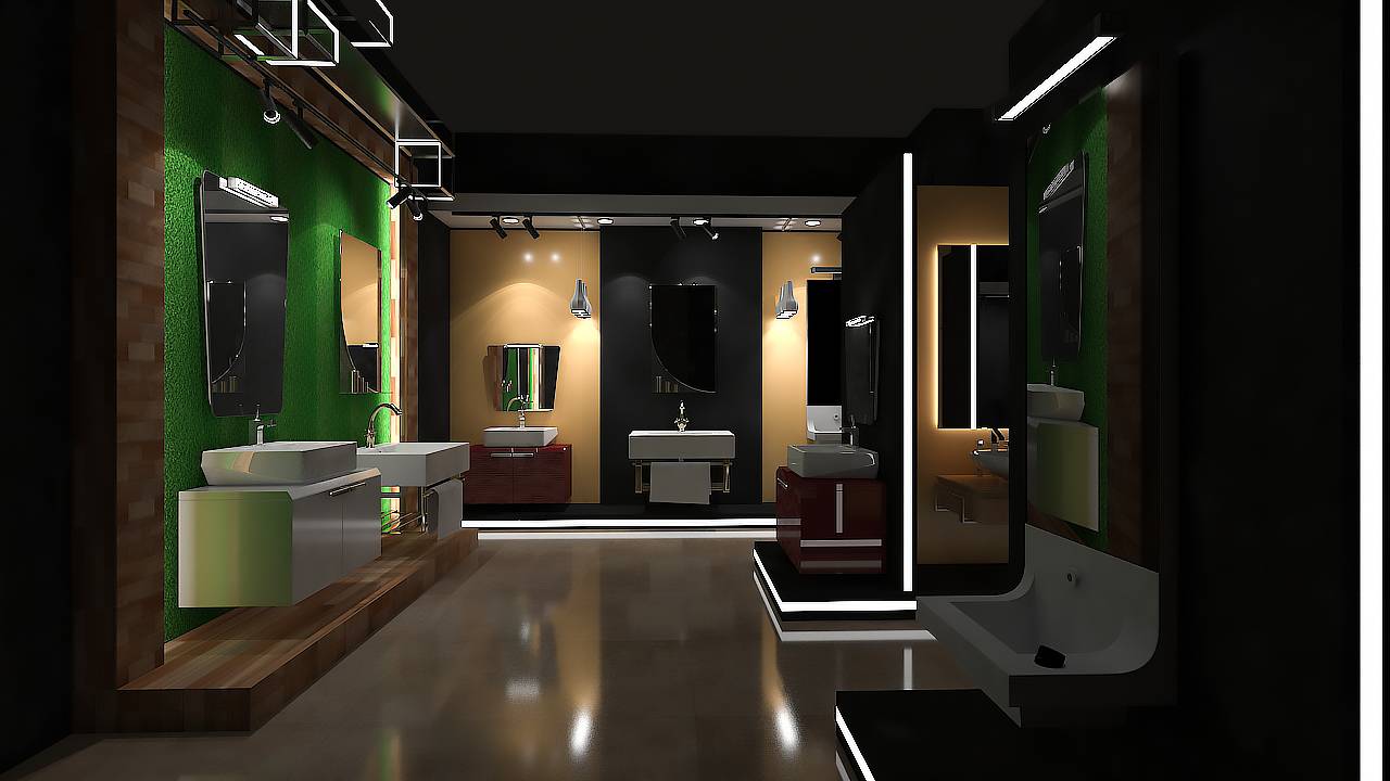 Retail Shop Vanity area